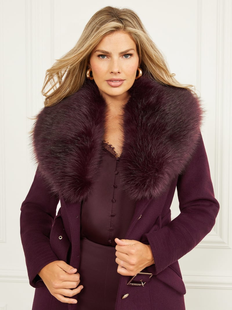 Loreta Wool Blend Coat