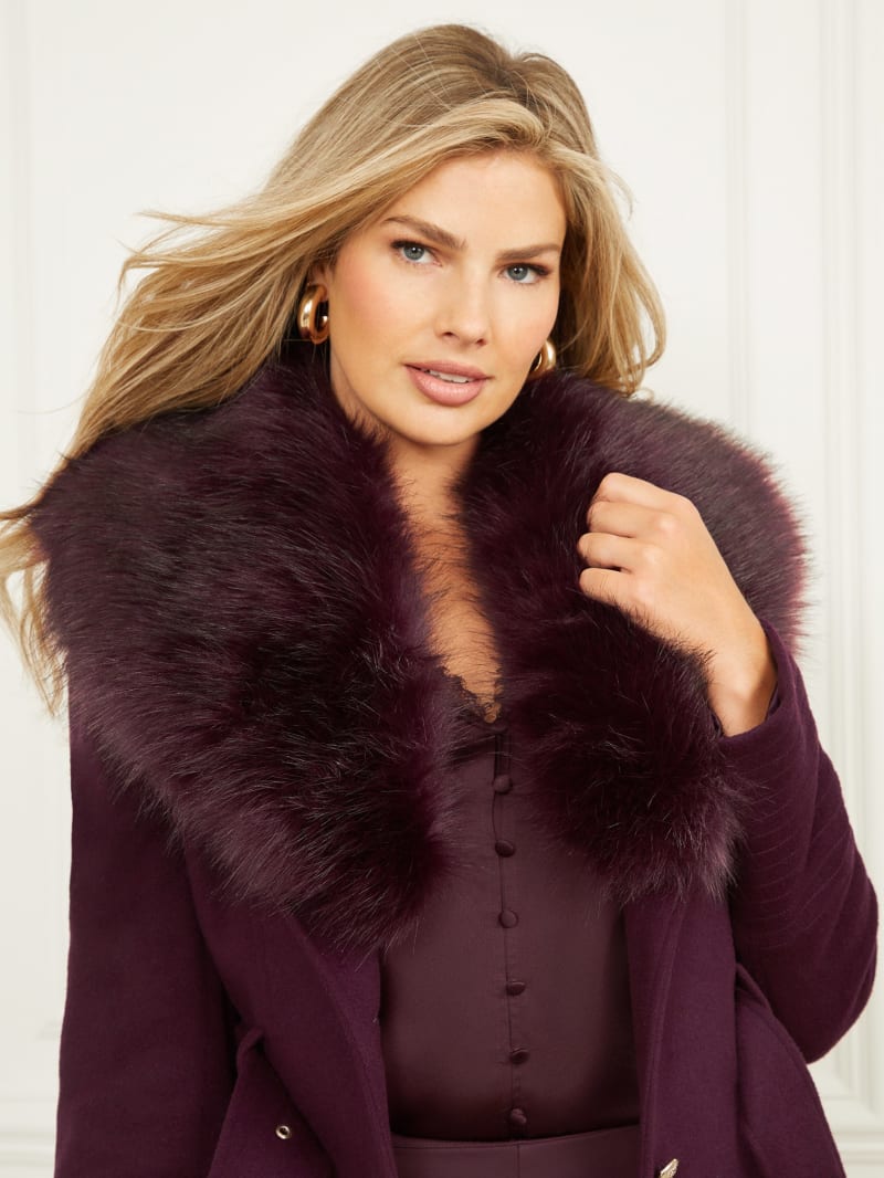 Loreta Wool-Blend Coat | Marciano
