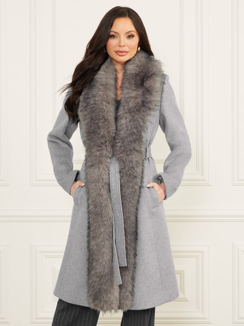 Valerie Wool-Blend Coat | Marciano