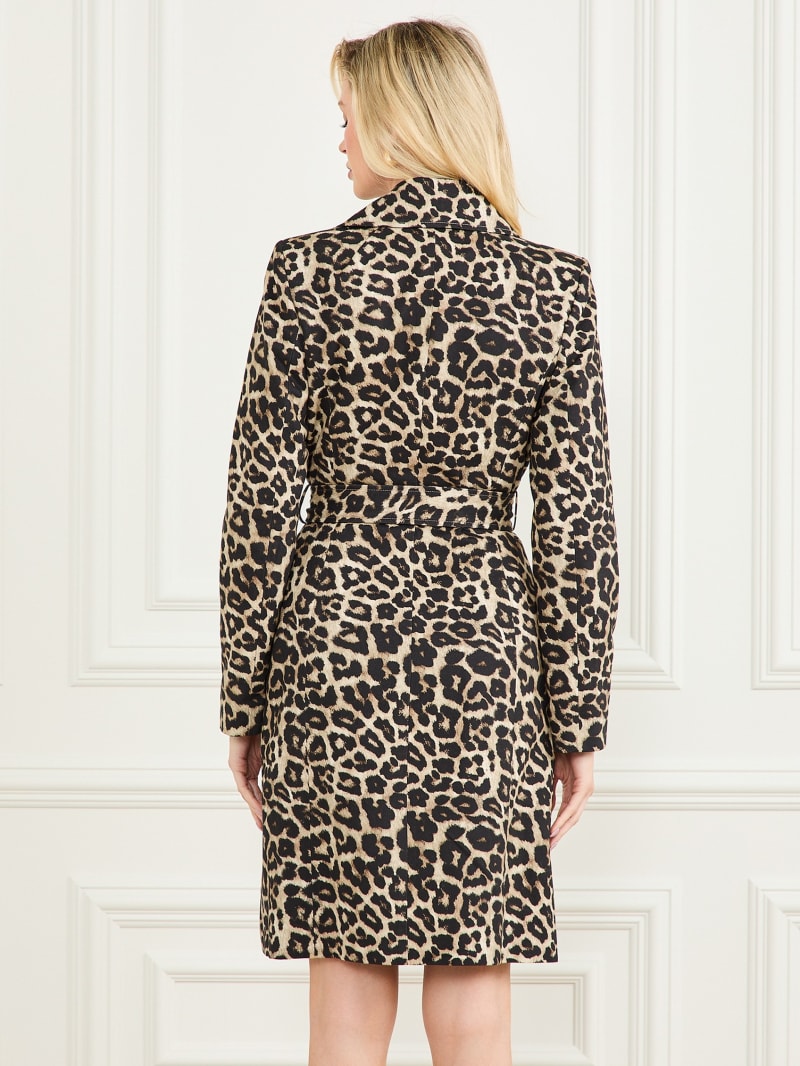 Jennifer Printed Trench Coat