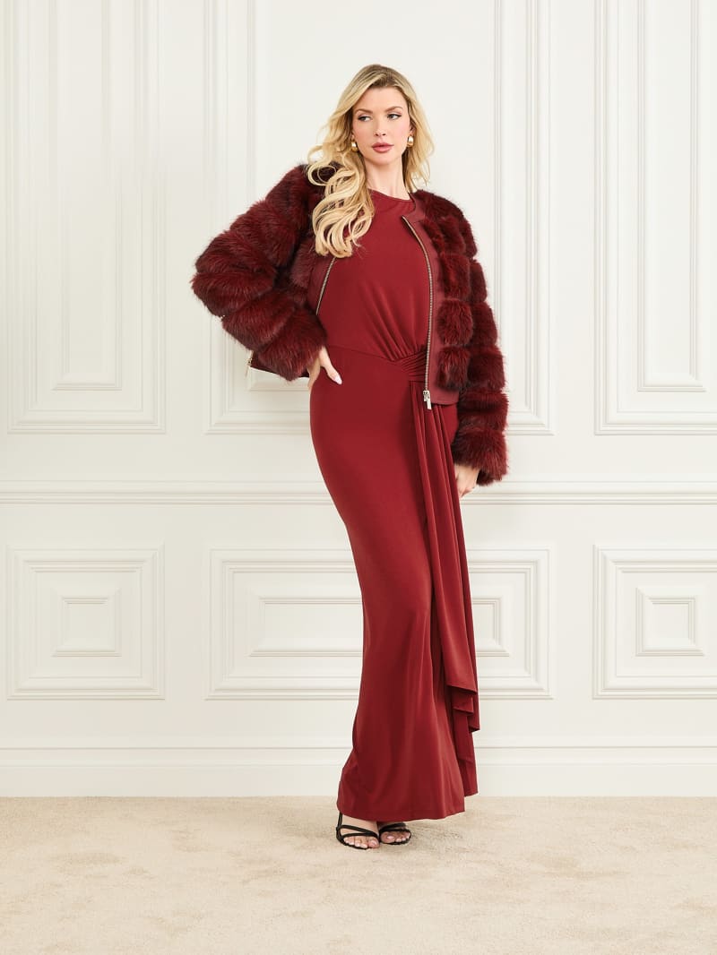 Arielle Cropped Faux-Fur Jacket | Marciano