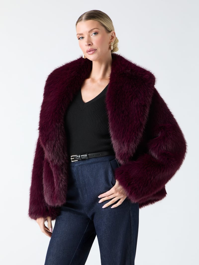 Audrey Faux-Fur Coat