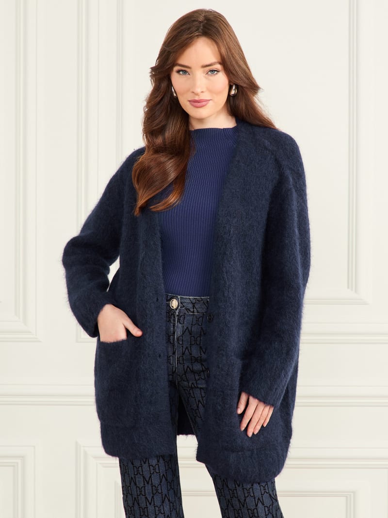 Michaela Alpaca-Blend Cardigan | GUESS