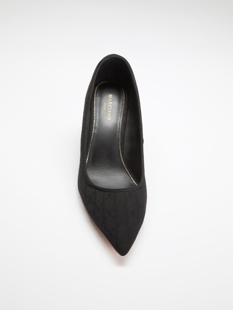 Monogram Court Pump