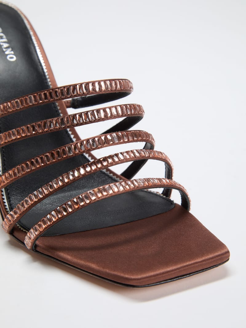 Baguette Rhinestone Mule