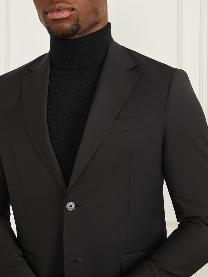 Sean Wool-Blend Blazer | GUESS Canada