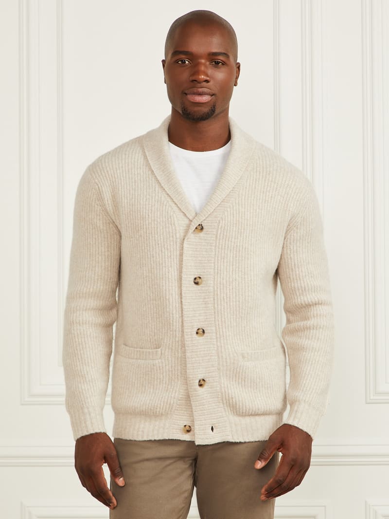 Wool-Blend Cardigan Sweater - thumbnail 6