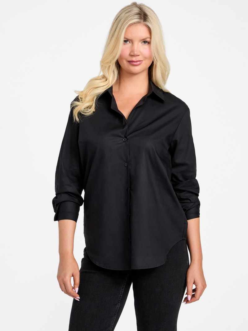 Lisa Poplin Shirt | GUESS Canada