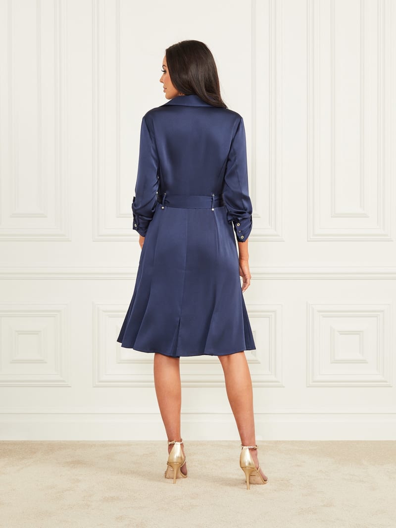 Robe-chemise ceinturée Victoria