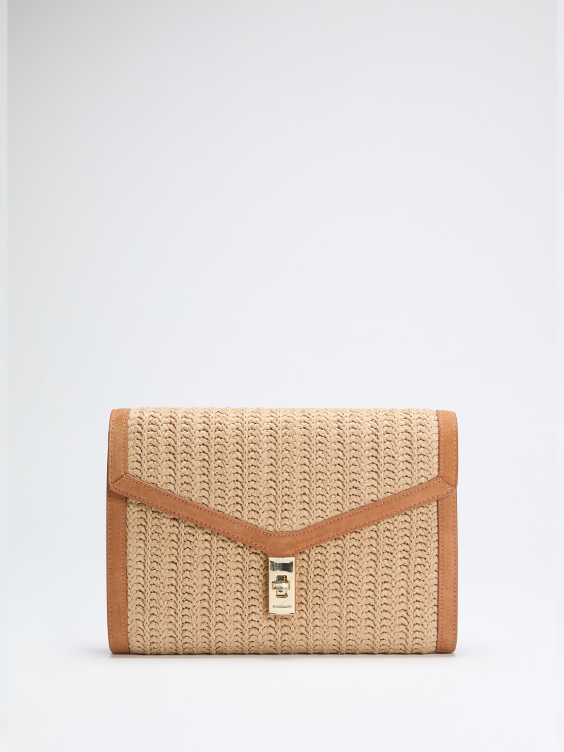 MARCIANO by GUESS® Lisa Raffia Envelope Crossbody