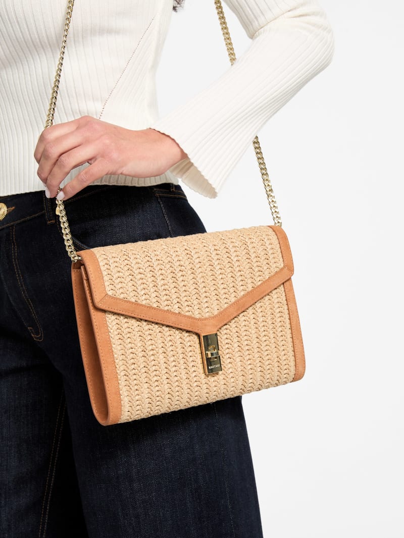 Lisa　1204040 MZ Wallace Crosby Lock Medium Crossbody 1549C2347 | Espresso