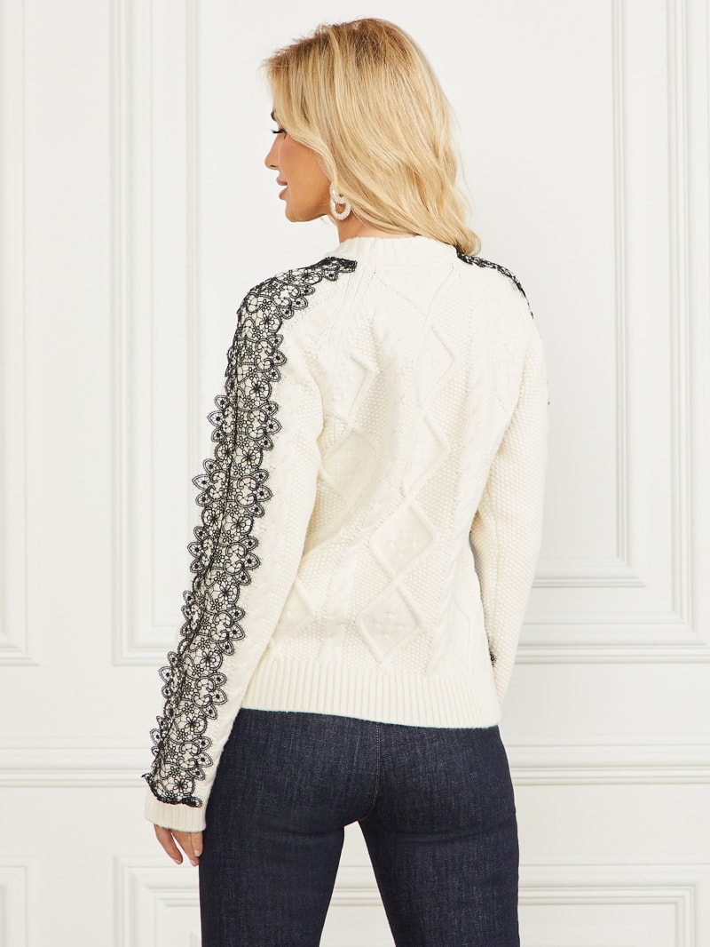 Aura Lace Sweater Top
