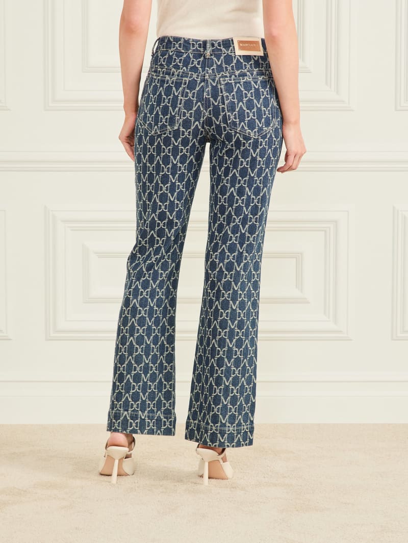 Bea Monogram Denim Pant | Marciano Bea Monogram Denim Pant | Marciano