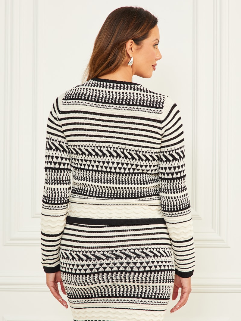 Arianna Stitched Cardigan Sweater | Marciano