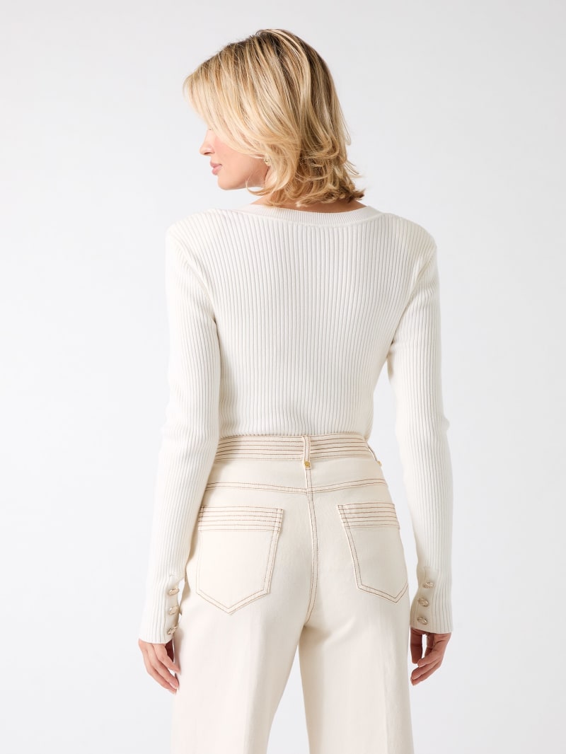 Eco Isa V-Neck Sweater Top - thumbnail 9