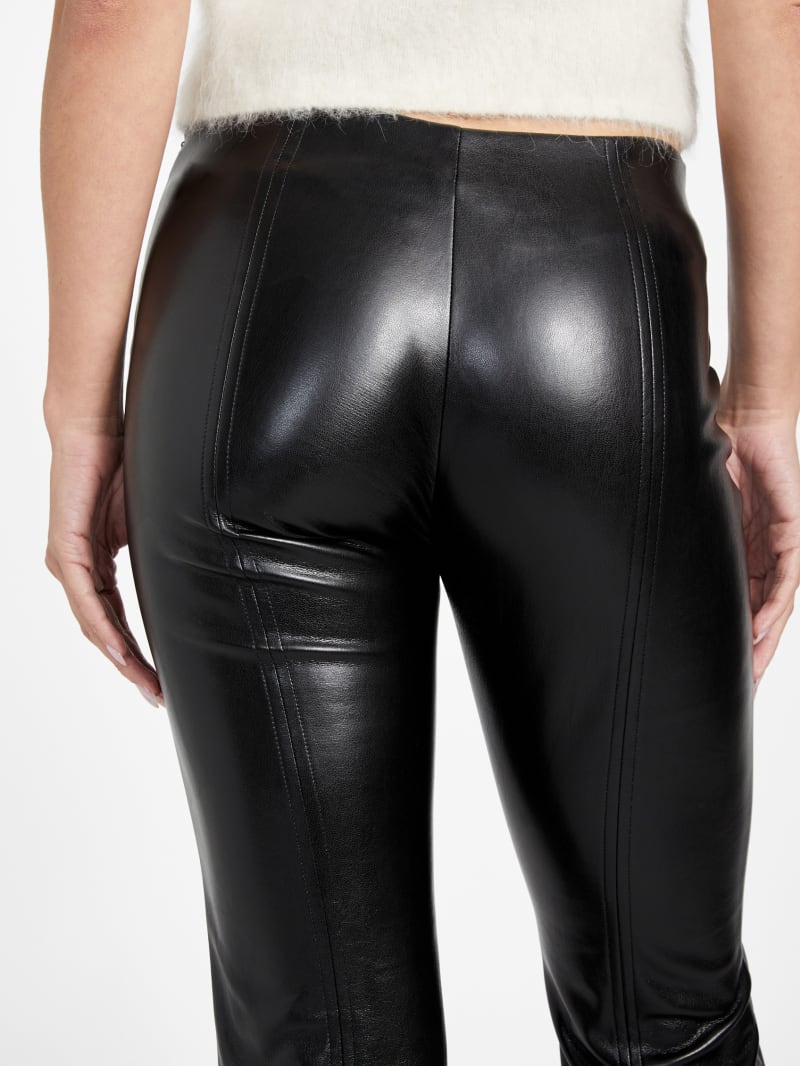 Gladys Faux-Leather Skinny Pant