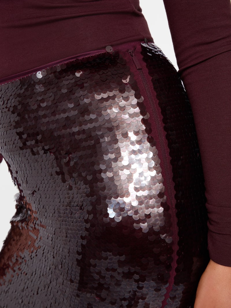 Misty Sequin Midi Skirt