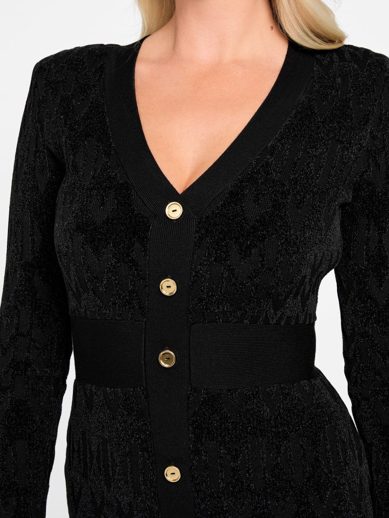 Marciano monogram sweater dress