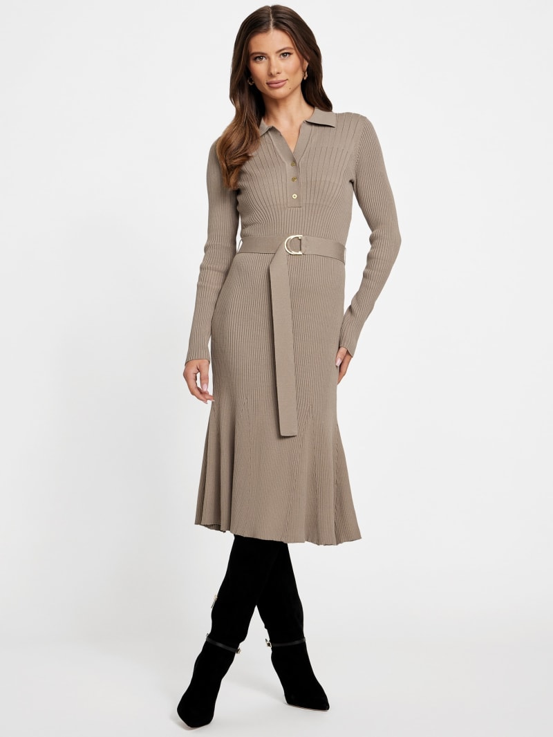 Agathe Polo Sweater Dress