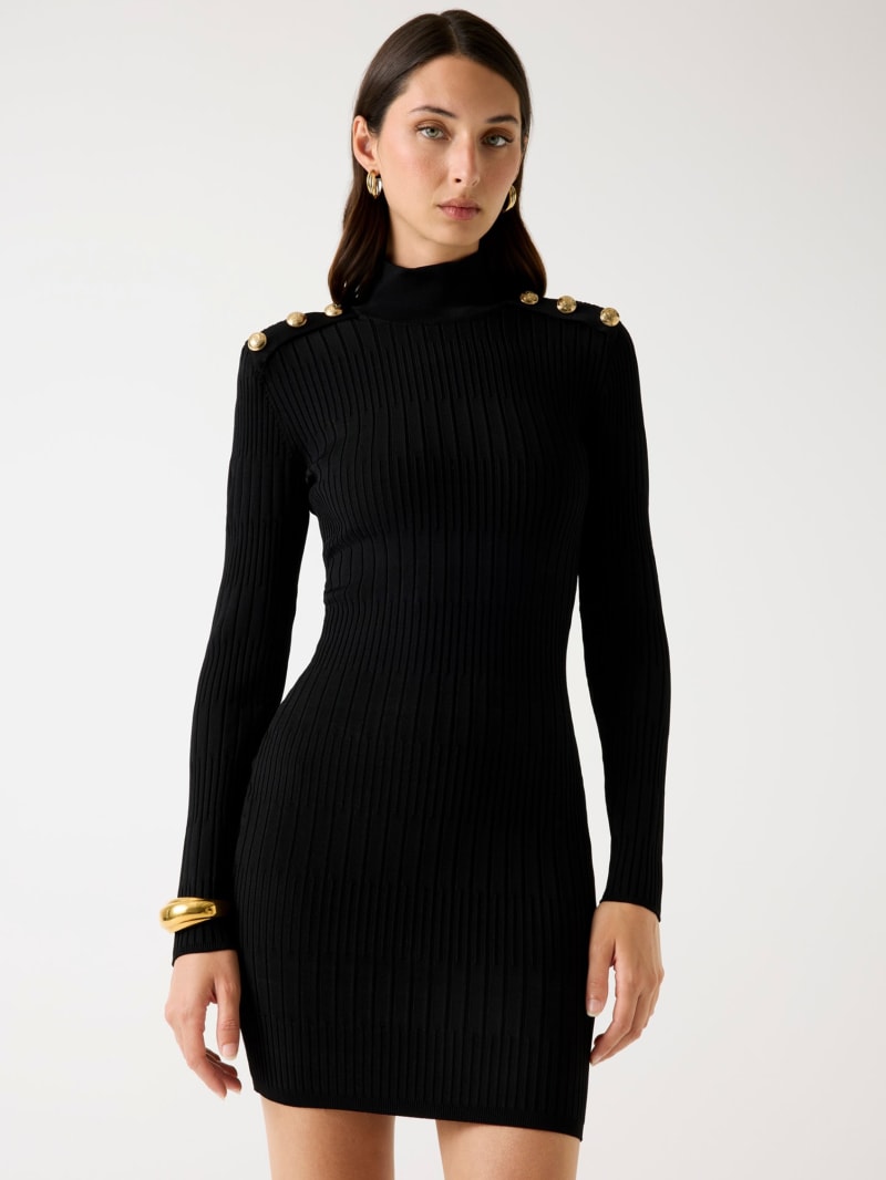 Marciano rib-knit mini dress