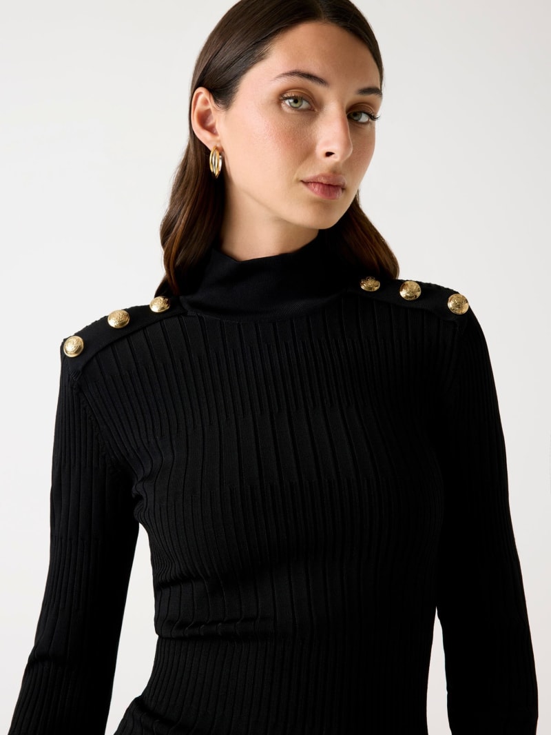 Marciano rib-knit mini dress