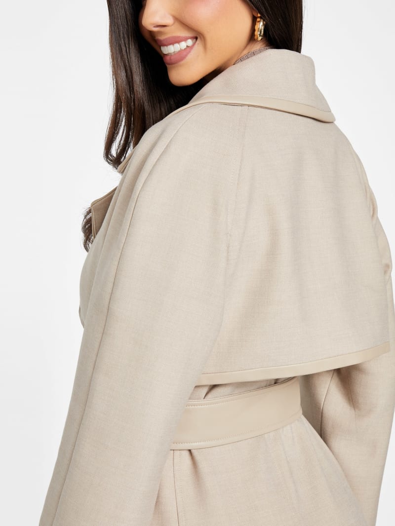 Natalie Longline Trench Coat - thumbnail 6