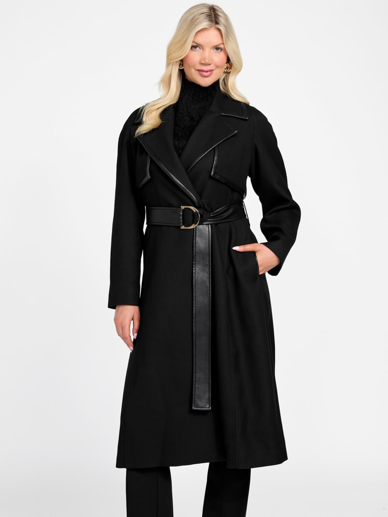Natalie Longline Trench Coat