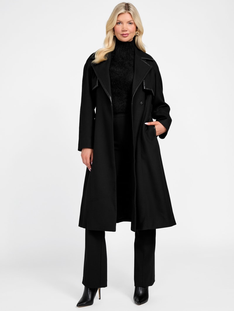 Natalie Longline Trench Coat