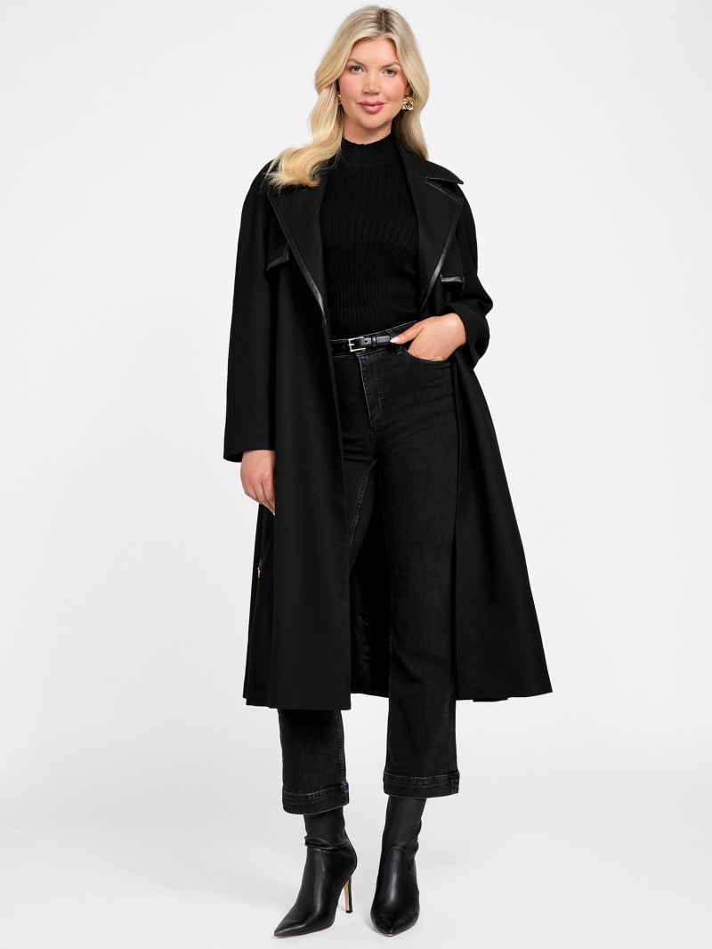 Natalie Longline Trench Coat
