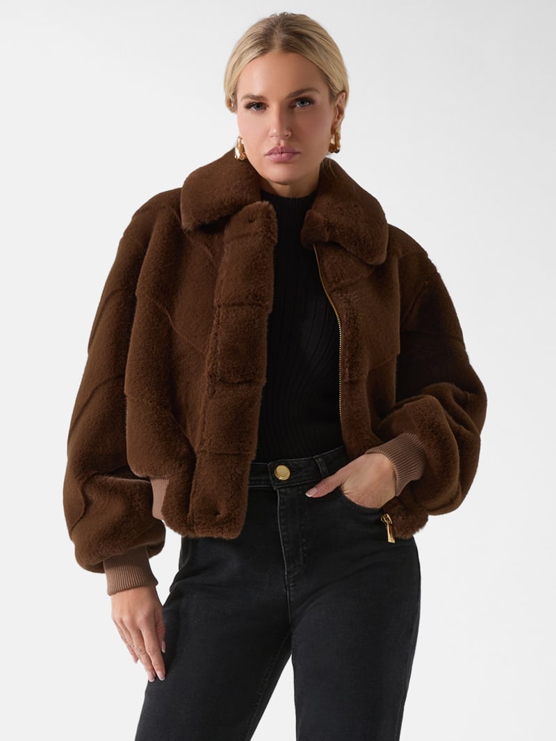 MARCIANO by GUESS® Maya Faux-Fur Jacket