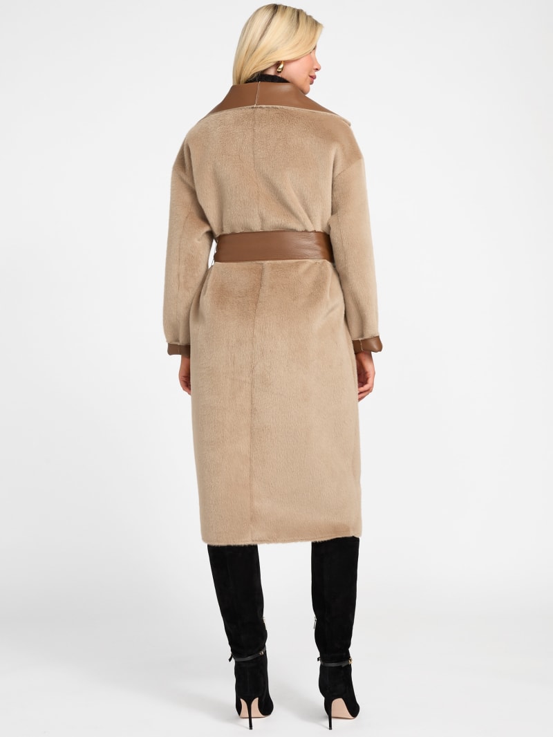 MARCIANO by GUESS® Ines Reversible Faux-Leather Coat