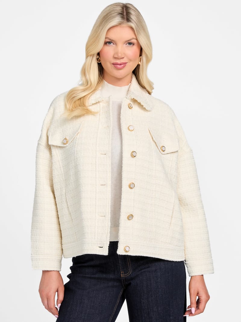 Veste Mayland femme Tweed clair Élégance campagnarde et coupe équestre