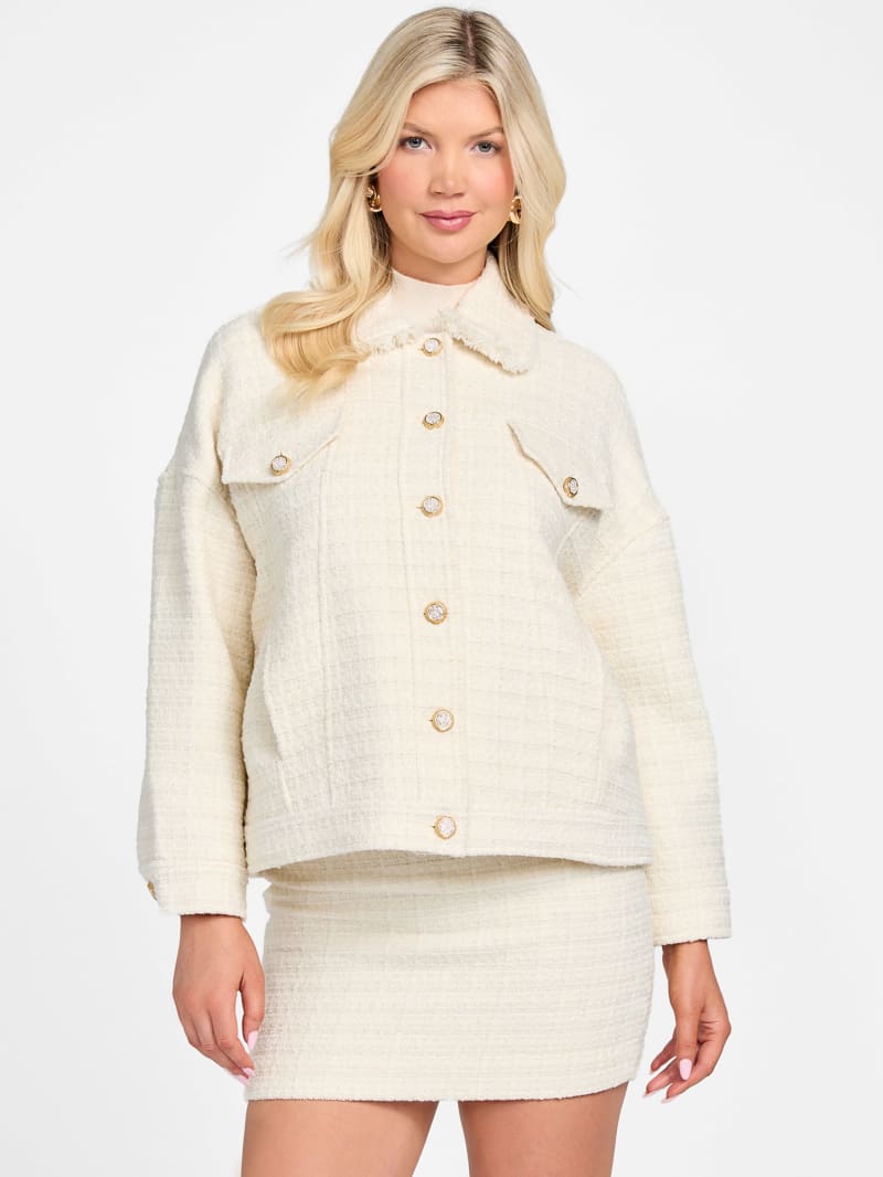 Eco Sue Oversized Tweed Jacket