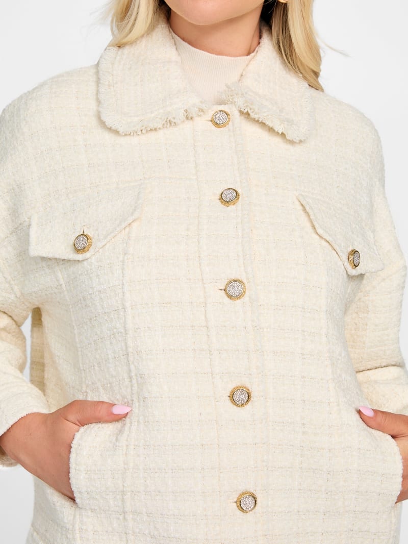 Eco Sue Oversized Tweed Jacket