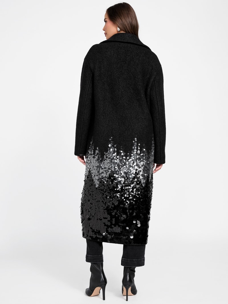 Vicky Sequin Knit Coat