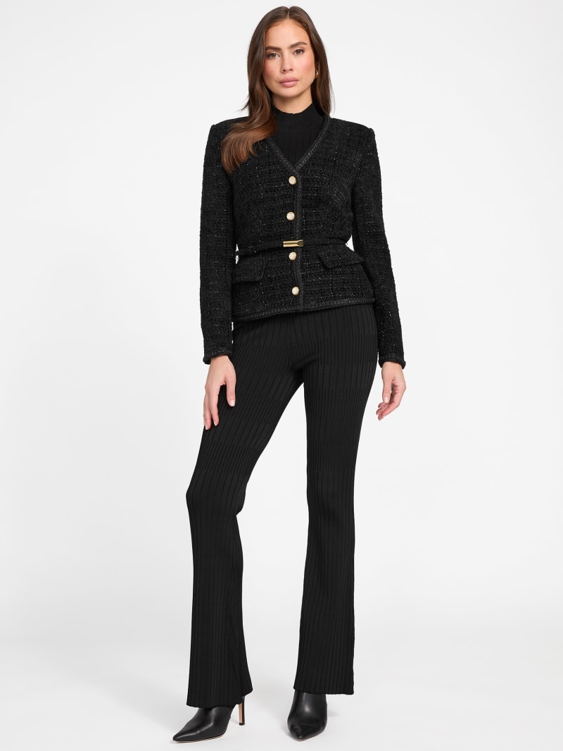 Eco Sue Belted Bouclé Blazer