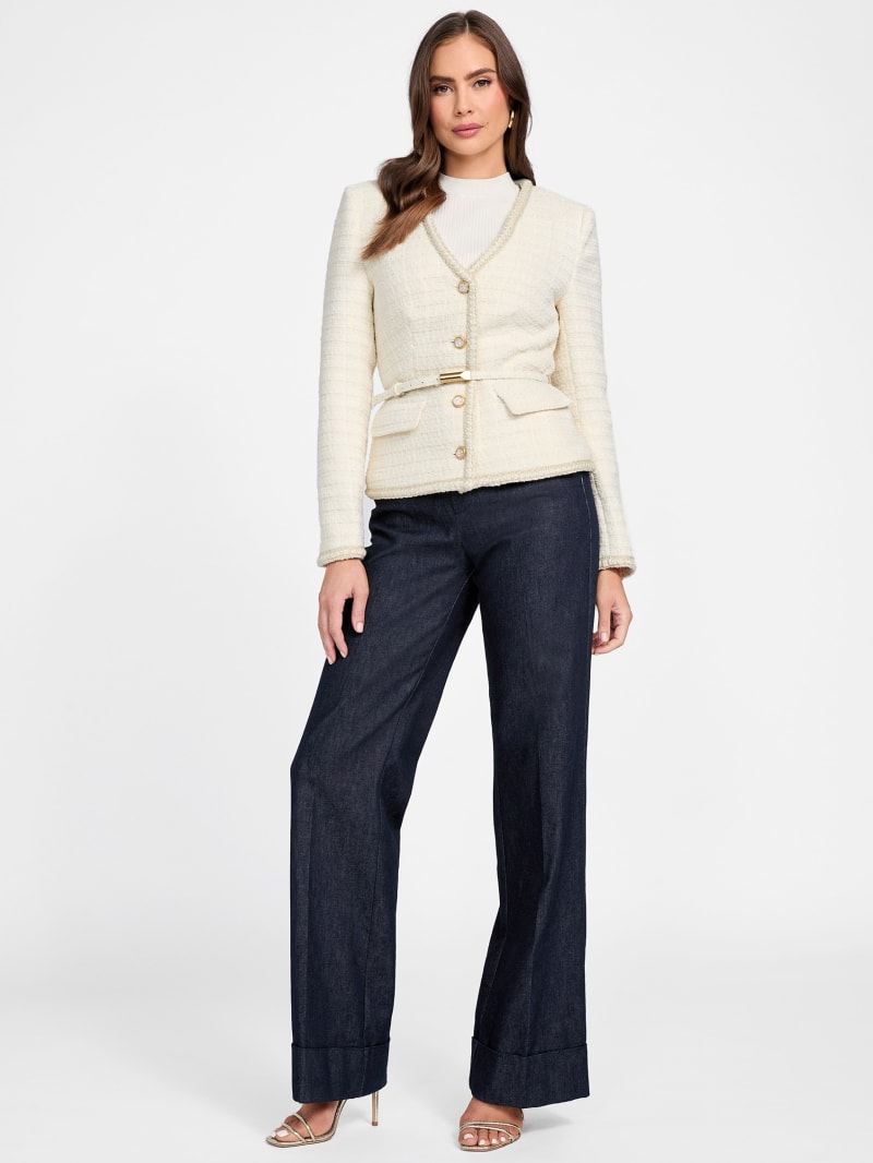 Eco Sue Belted Bouclé Blazer - thumbnail 5