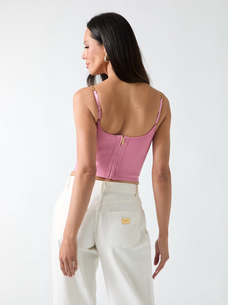 MARCIANO by GUESS® Aisha Bustier Bandage Crop Top