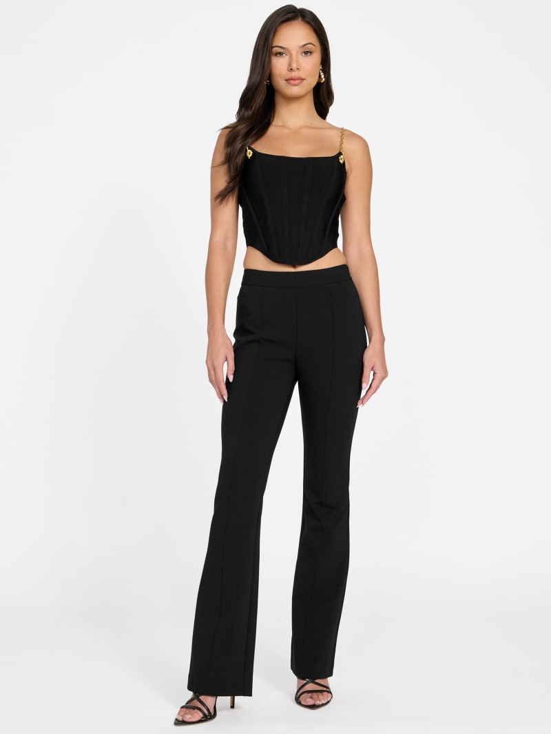 Aisha Bustier Bandage Crop Top