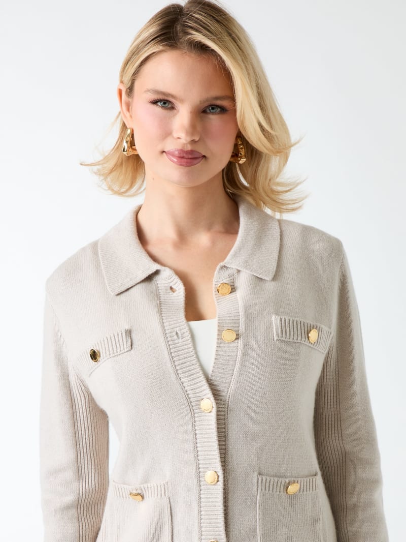 MARCIANO by GUESS® Afrah Pockets Cardigan Sweater