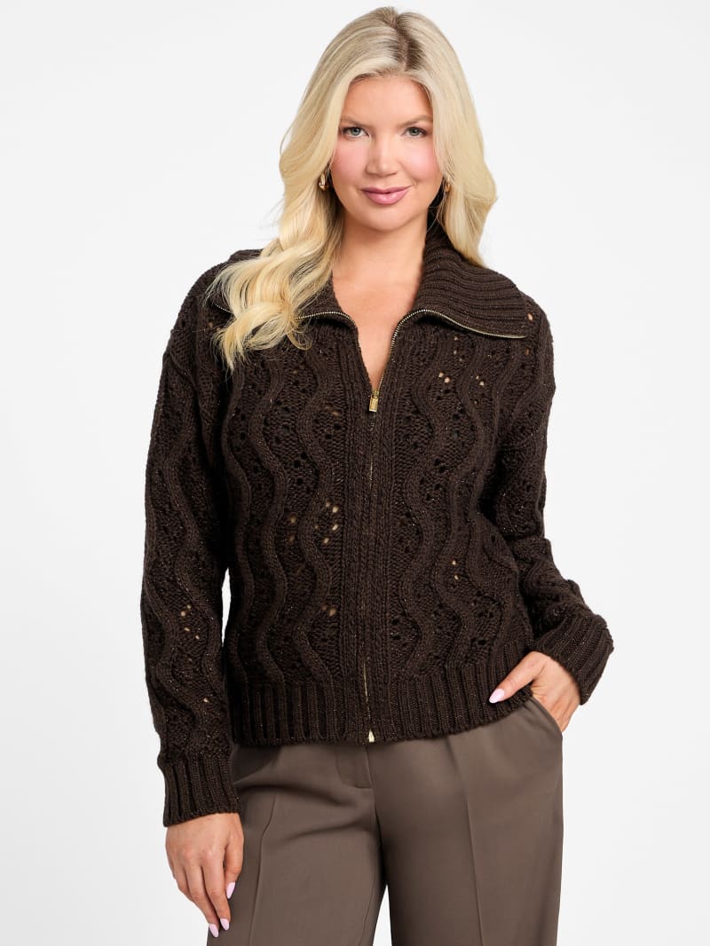 トップス UNUSED Wool knit cardigan Knit Cardigan – KUOSE.com