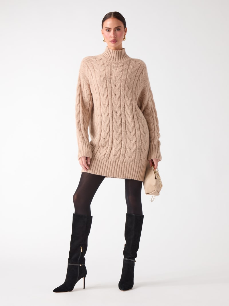 Aida Maxi Cable-Knit Sweater - thumbnail 2