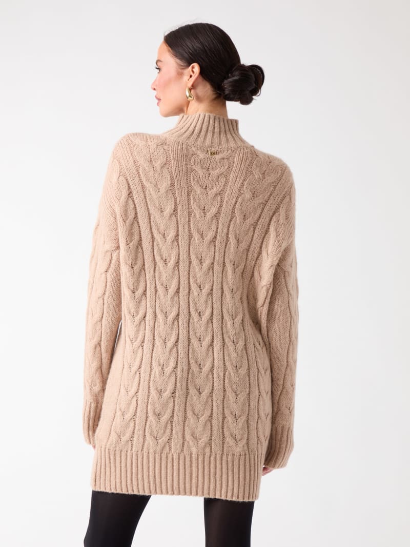 MARCIANO by GUESS® Aida Maxi Cable-Knit Sweater