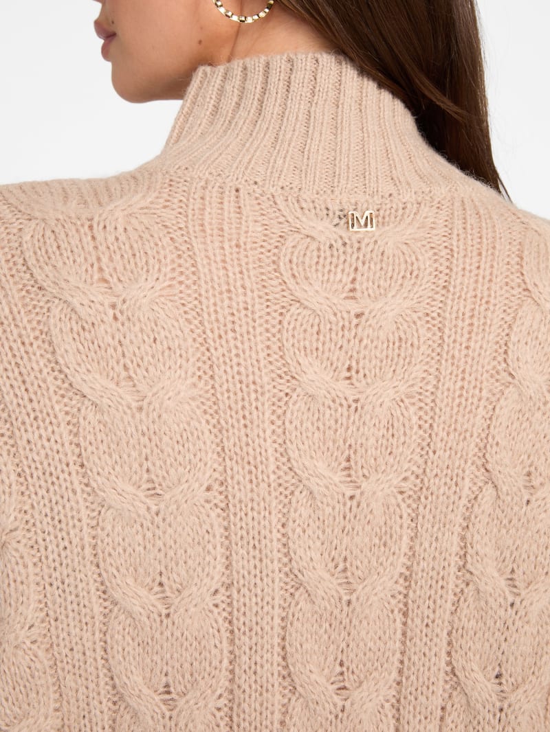 Aida Maxi Cable-Knit Sweater - thumbnail 5