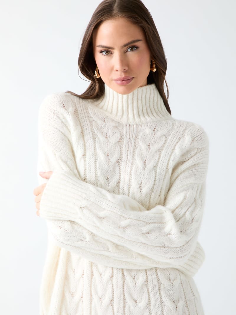 Aida Maxi Cable-Knit Sweater - thumbnail 8