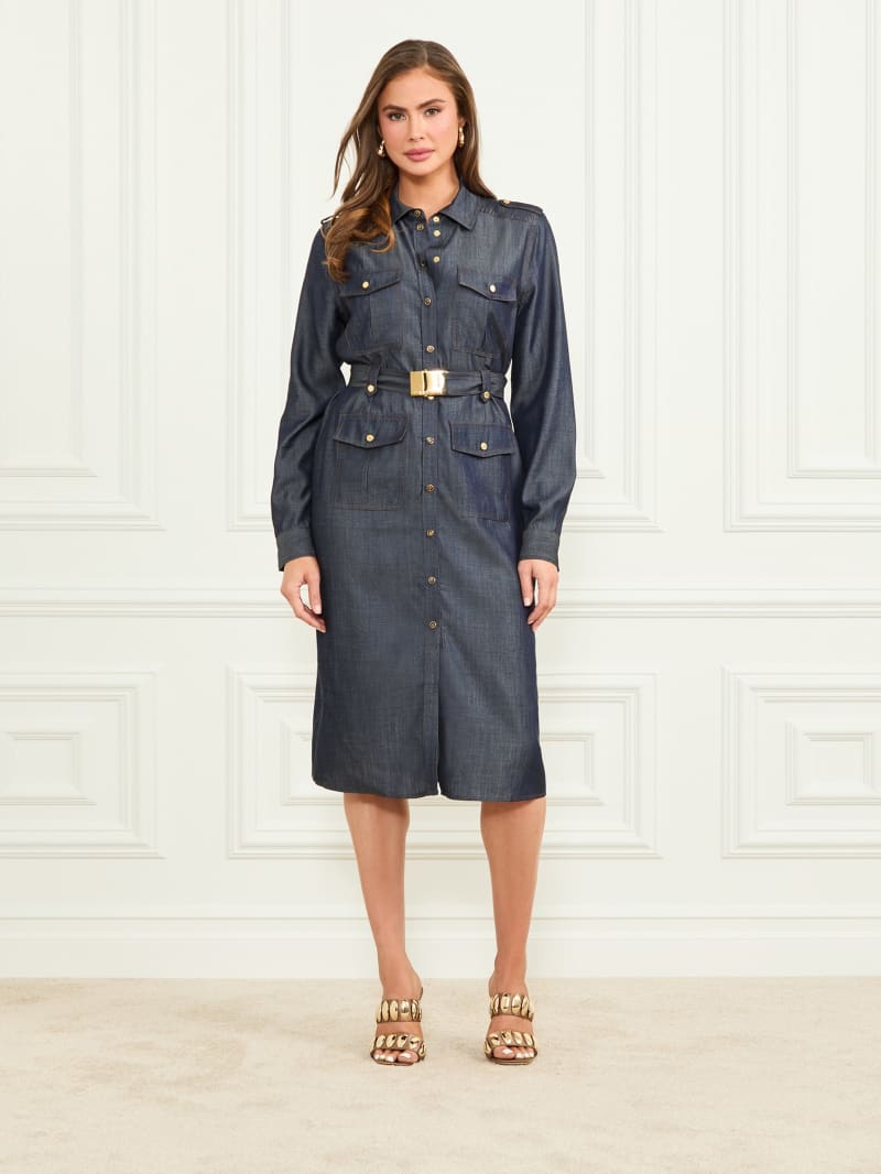 可愛い☆【DIESEL】DE-LU-S zip-up denim maxi dress 関/送込み Dresses | Stretch Denim Seam Detail Maxi Dress | boohoo