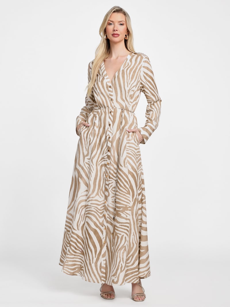 Eco Giselle Printed Maxi Dress | Marciano