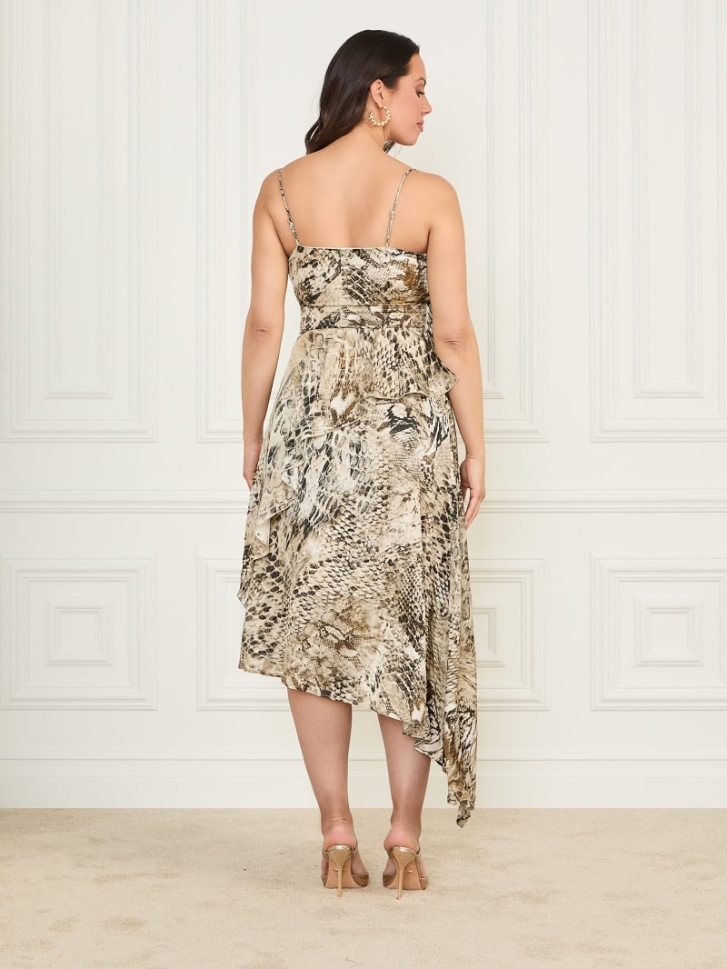 Eco Giselle Printed Asymmetrical Dress | Marciano