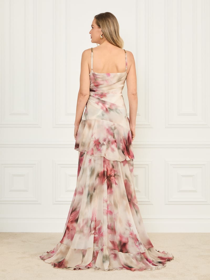 Eco Kendall Printed High-Low Dress | Marciano Eco Kendall Printed High-Low Dress | Marciano