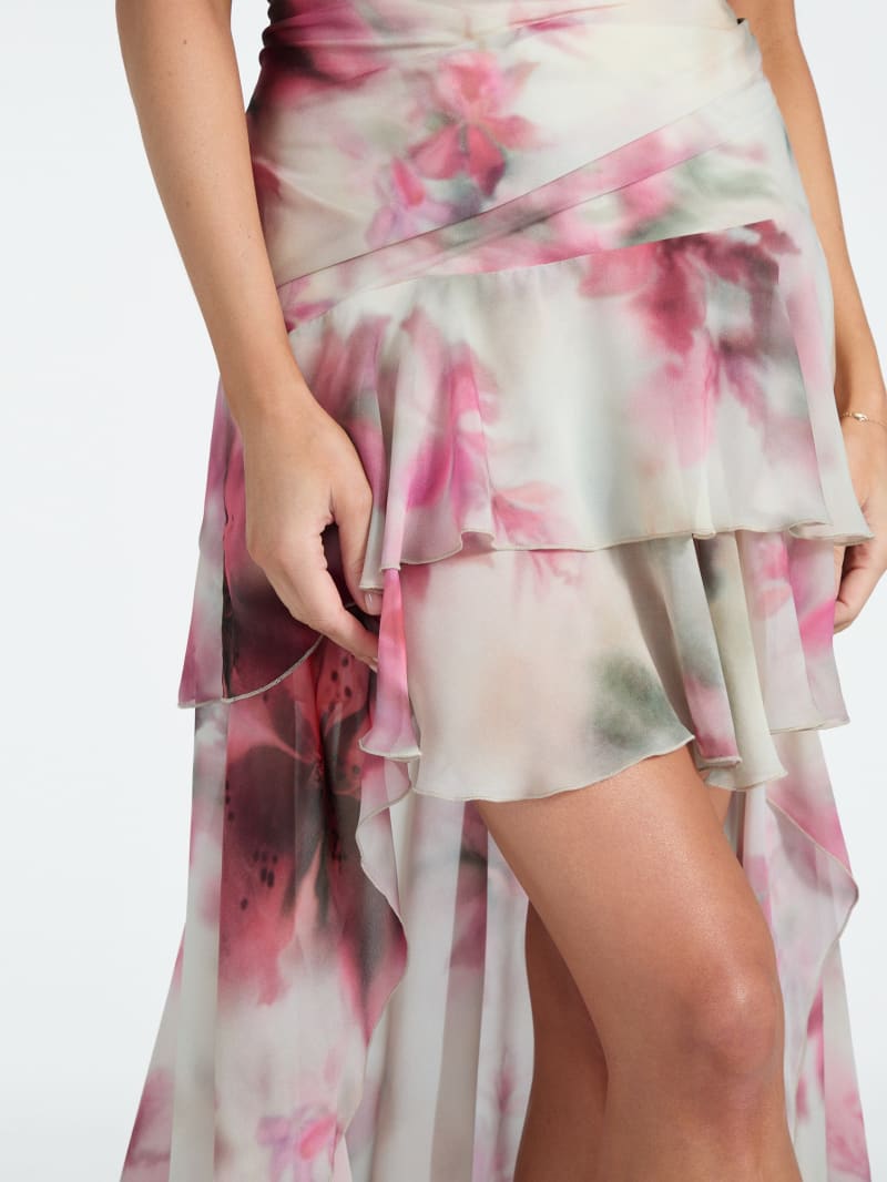 Eco Kendall Printed High-Low Dress